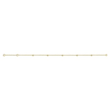 Bracelet junior boules or jaune 18 carats