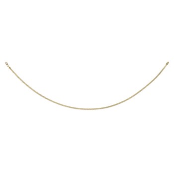 Collier Brillaxis maille bismark or jaune 18 carats