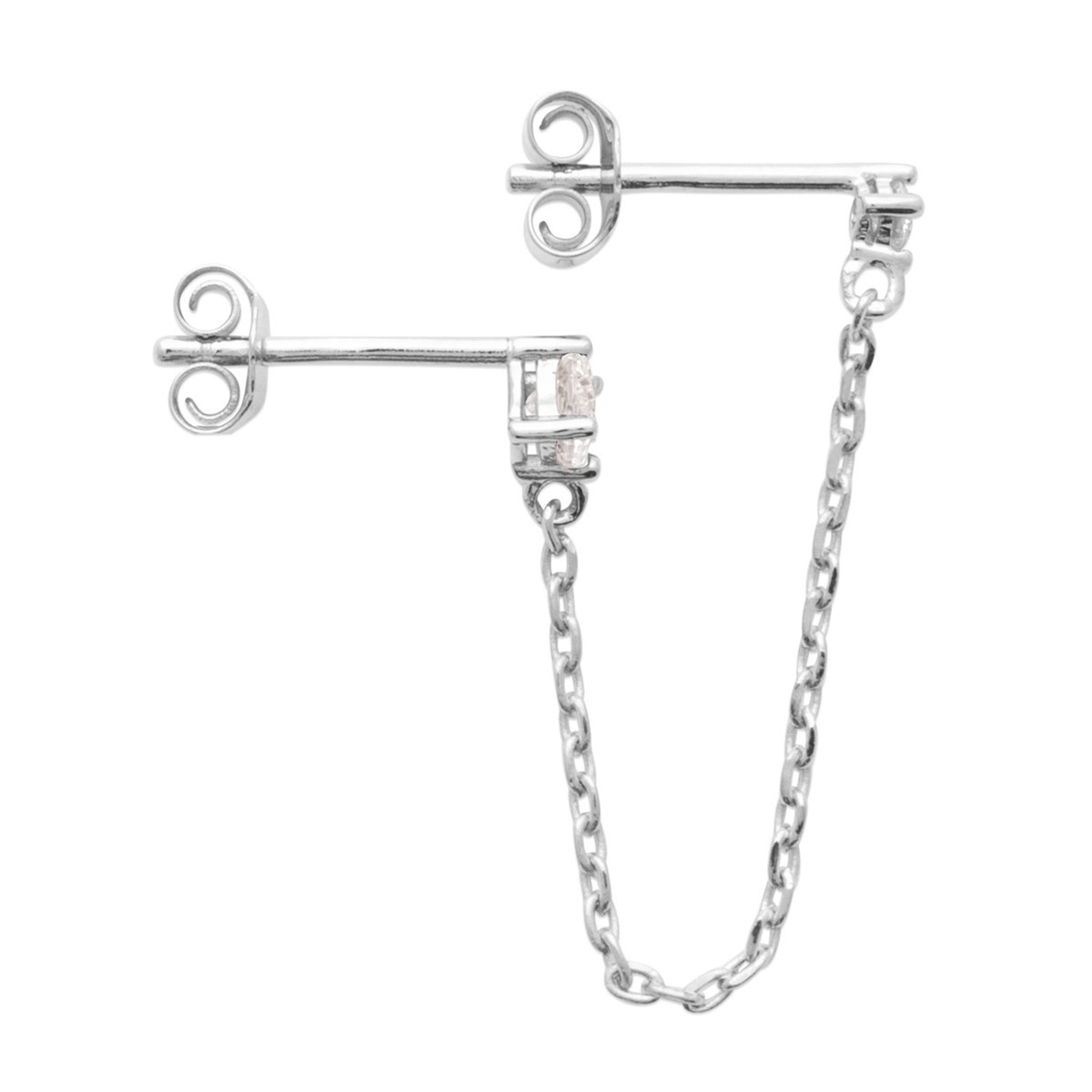 Boucle d'oreille Brillaxis argent rhod
Vendu à l'unité - vue 3