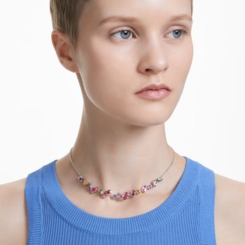 Collier Swarovski Gema mini multicolore