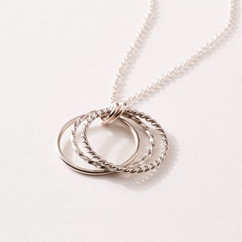 Collier Saunier Tango argenté