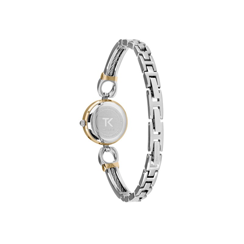 Montre femme analogique Trendy Kiss - Bracelet semi-rigide avec câble en acier - Reine - vue 3