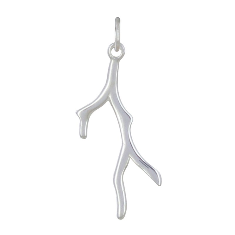 Pendentif Argent 925 Corail