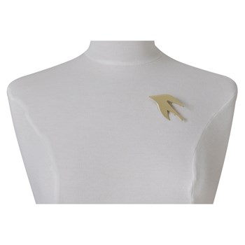 Broche Laiton Forme d'Oiseau