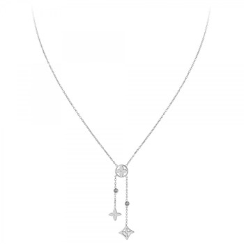 SC Crystal necklace with sparkling crystals