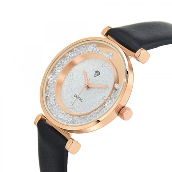 Montre Helèna élégante ornée de Cristaux scintillants
