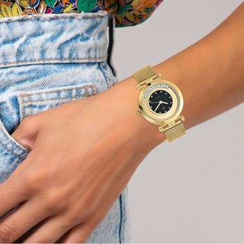 Montre Ludivine élégante SC Crystal ornée de cristaux scintillants