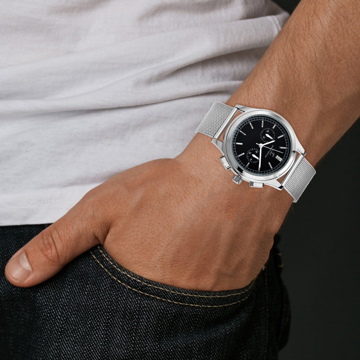 Montre homme quartz par Pascal Szerman - vue 2
