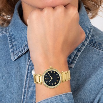 Montre Naëlle élégante ornée de Cristaux scintillants SC Crystal