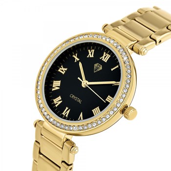 Montre Naëlle élégante ornée de Cristaux scintillants SC Crystal