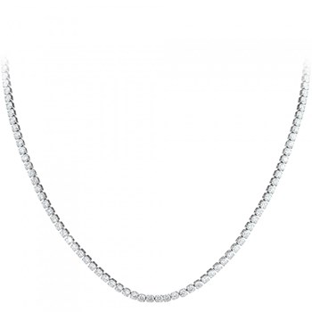 SC Crystal necklace with sparkling crystals
