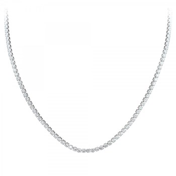 SC Crystal necklace with sparkling crystals