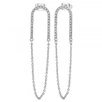 SC Crystal earrings adorned with Zirconium