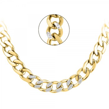 Bohemian SC necklace with sparkling crystals