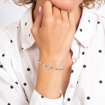 Bracelet SC Crystal orné d'un véritable diamant blanc