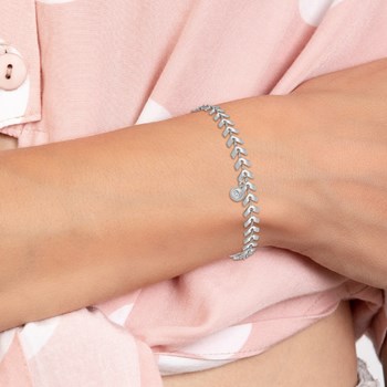 Bracelet SC Crystal orné d'un véritable diamant blanc