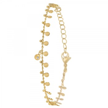 Bracelet par SC Bohème orné d'un véritable diamant blanc