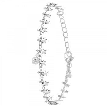 Bracelet SC Crystal orné d'un véritable diamant blanc