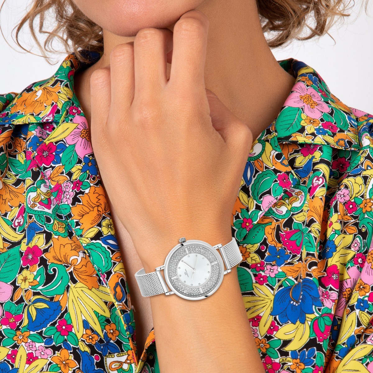 Montre Manuela élégante ornée de Cristaux scintillants SC Crystal - vue 2