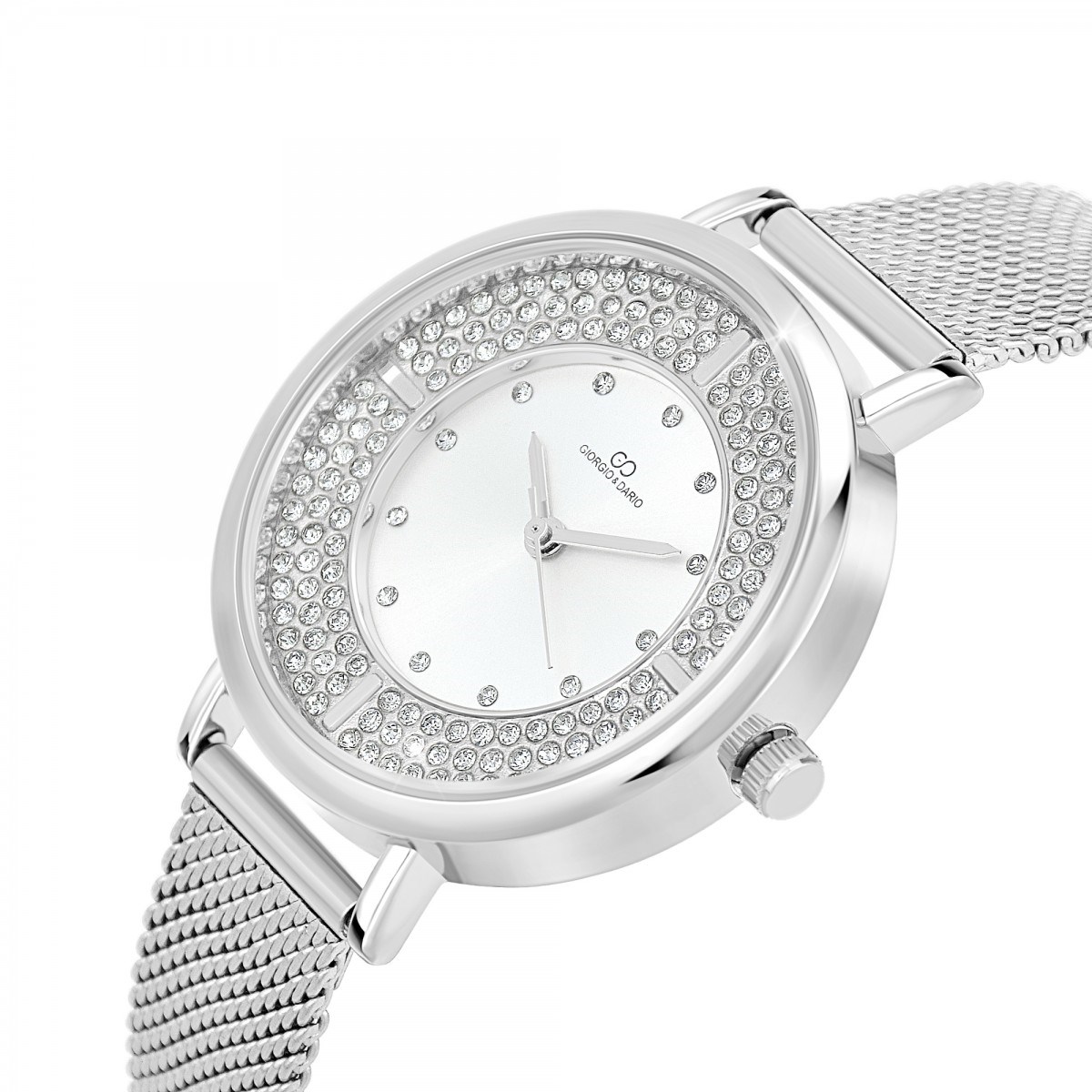 Montre Manuela élégante ornée de Cristaux scintillants SC Crystal - vue 3