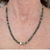 Collier perles de turquoises africaines - vue V1