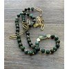 Collier perles de turquoises africaines - vue V3