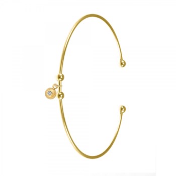 Bracelet par SC Bohème orné d'un véritable diamant blanc