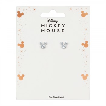Boucles d'oreilles Disney ornées de Cristaux scintillants -Mickey