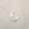 Collier Jaci Croissant de Lune Argent 925 - vue V2