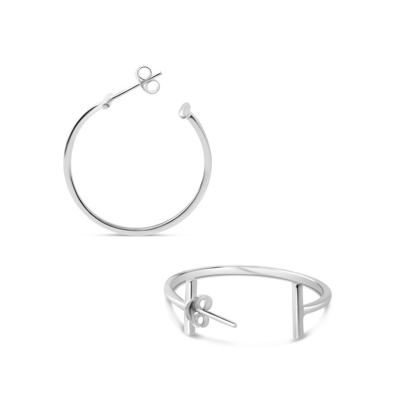 Boucles d'oreilles Delphine - vue 2