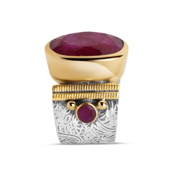 Bague Léna Sillimanite rouge