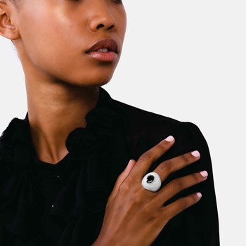 Bague Lexie noire