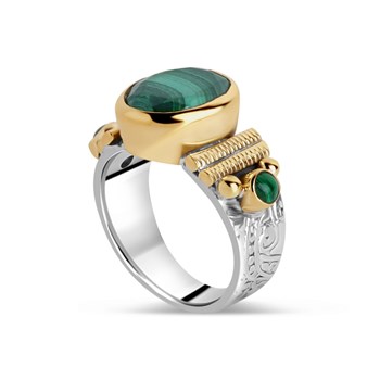 Bague Lison Malachite