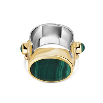 Bague Louisa Malachite