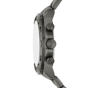 Montre homme Fossil Bronson acier gris