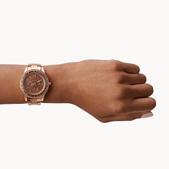 Montre Fossil Femme Stella Sport Rose Gold