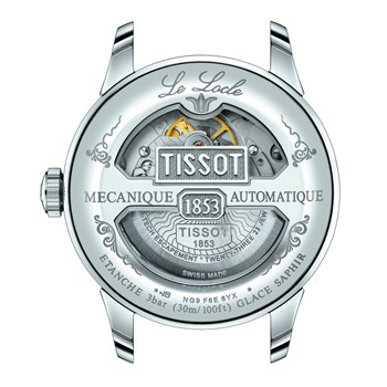 Montre Tissot automatique  Le Locle cadran bleu