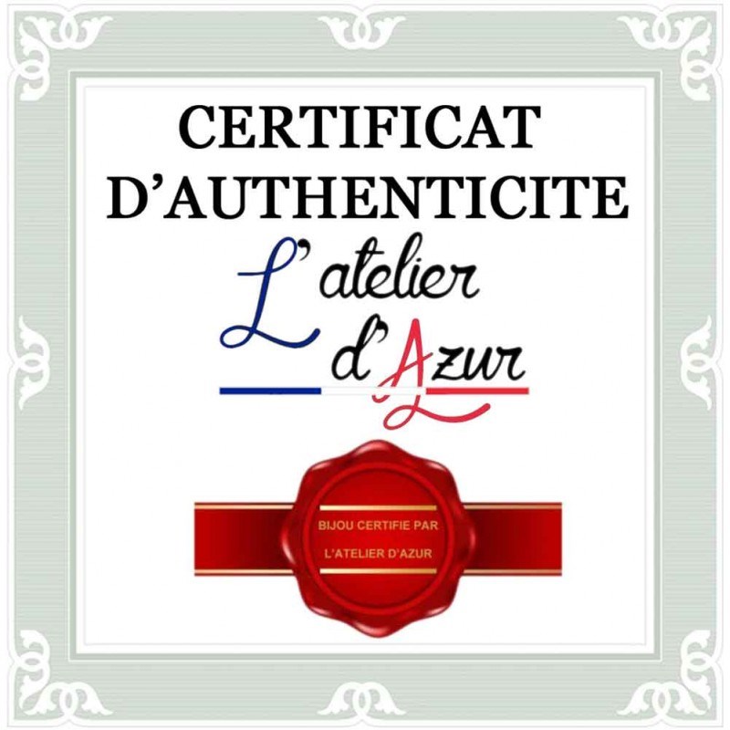 Collier Argent 925/000 Rhodié - Ballerine Pavée de Zirconiums - vue 3