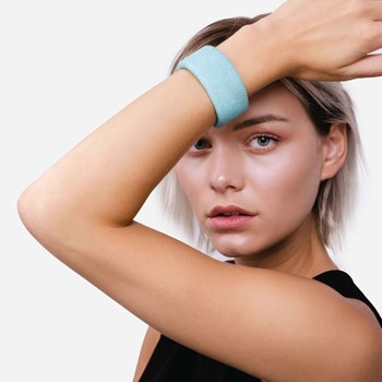 Turquoise pijlstaartrog armband 30