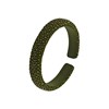 Bracelet Galuchat vert kaki 10 - vue V1