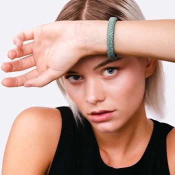 Khaki green stingray bracelet 10