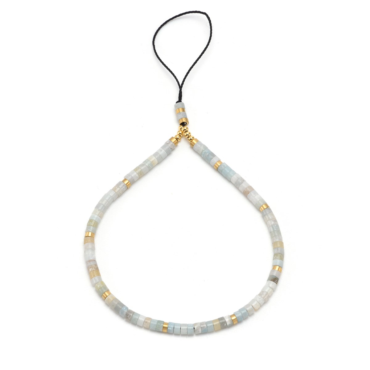 Bijoux De Téléphone En Pierres Heishi Amazonite
