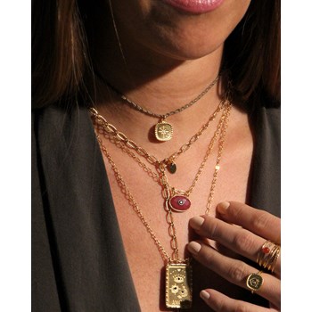 MINI ORACLES cord necklace