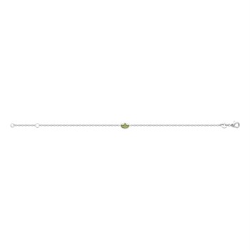 Bracelet grenouille émail coloré Argent 925 Rhodié