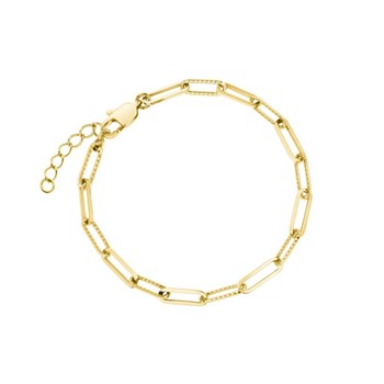 Bracelet Rosefield 'Hammered Chain Bracelet Gold' - JBHCG-J595