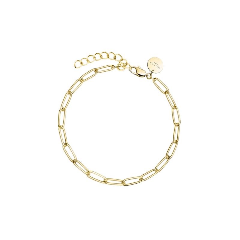 Bracelet Rosefield 'Rectangle Chain Bracelet Gold' - JBRCG-J561