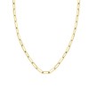 Collier Rosefield 'Hammered Chain Necklace Gold' - JNHCG-J628 - vue V1