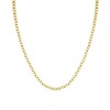 Collier Rosefield 'Oval Chainlink Necklace Gold' - JNOCG-J626 - vue V1