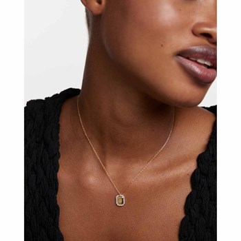 PDPAOLA Collier zodiaque en argent plaqué or - Cancer - CO01-571-U