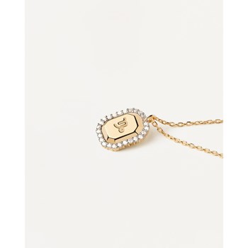 PDPAOLA Collier zodiaque en argent plaqué or - Capricorne - CO01-577-U